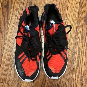 Adidas Red and Black Lifestyle shoe
